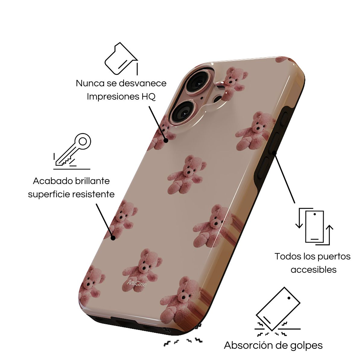 ARTSCASE - Case iphone 12 Pro Max Bears ArtsCase