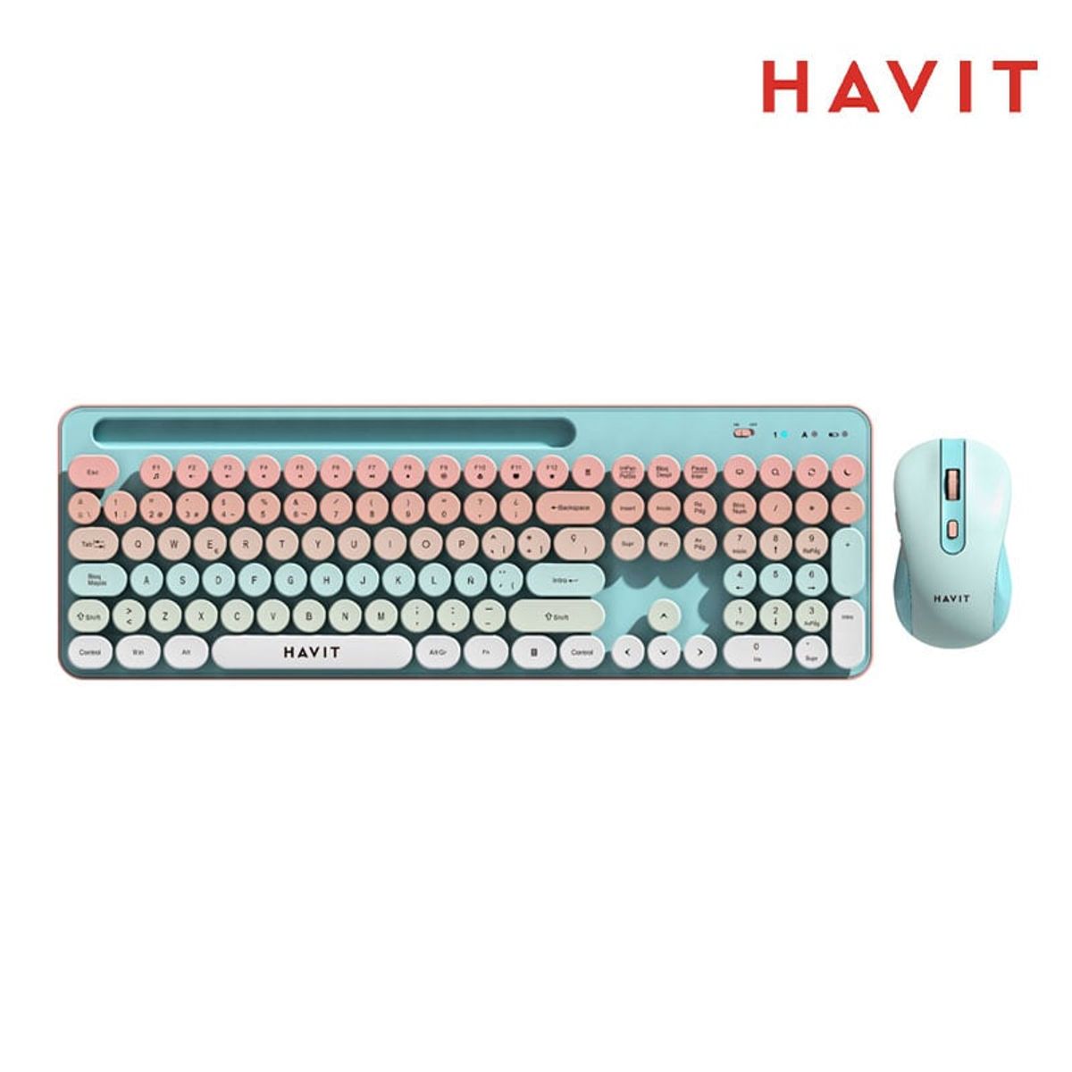 HAVIT - KIT TECLADO Y MOUSE HAVIT KB832GCM-SP
