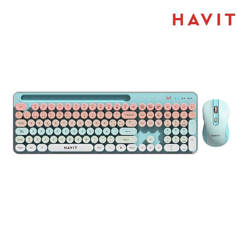 HAVIT - KIT TECLADO Y MOUSE HAVIT KB832GCM-SP