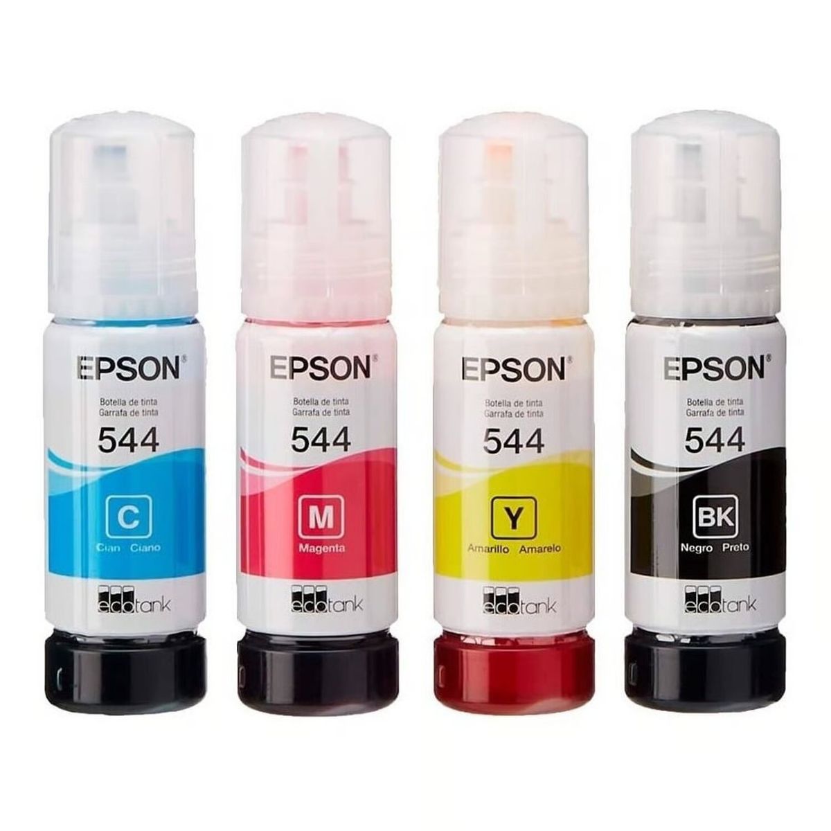 EPSON - Kit de 4 tintas epson T544, cian,magenta, yellow,black