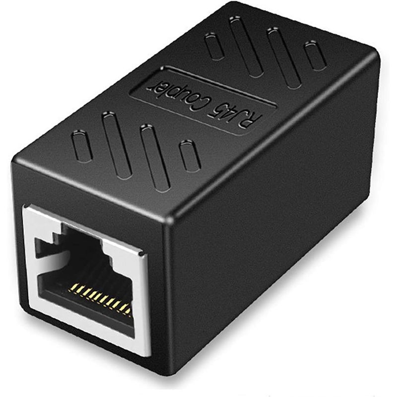 GENERICO - EMPALME DE RED RJ45 CAT 6 DE METAL