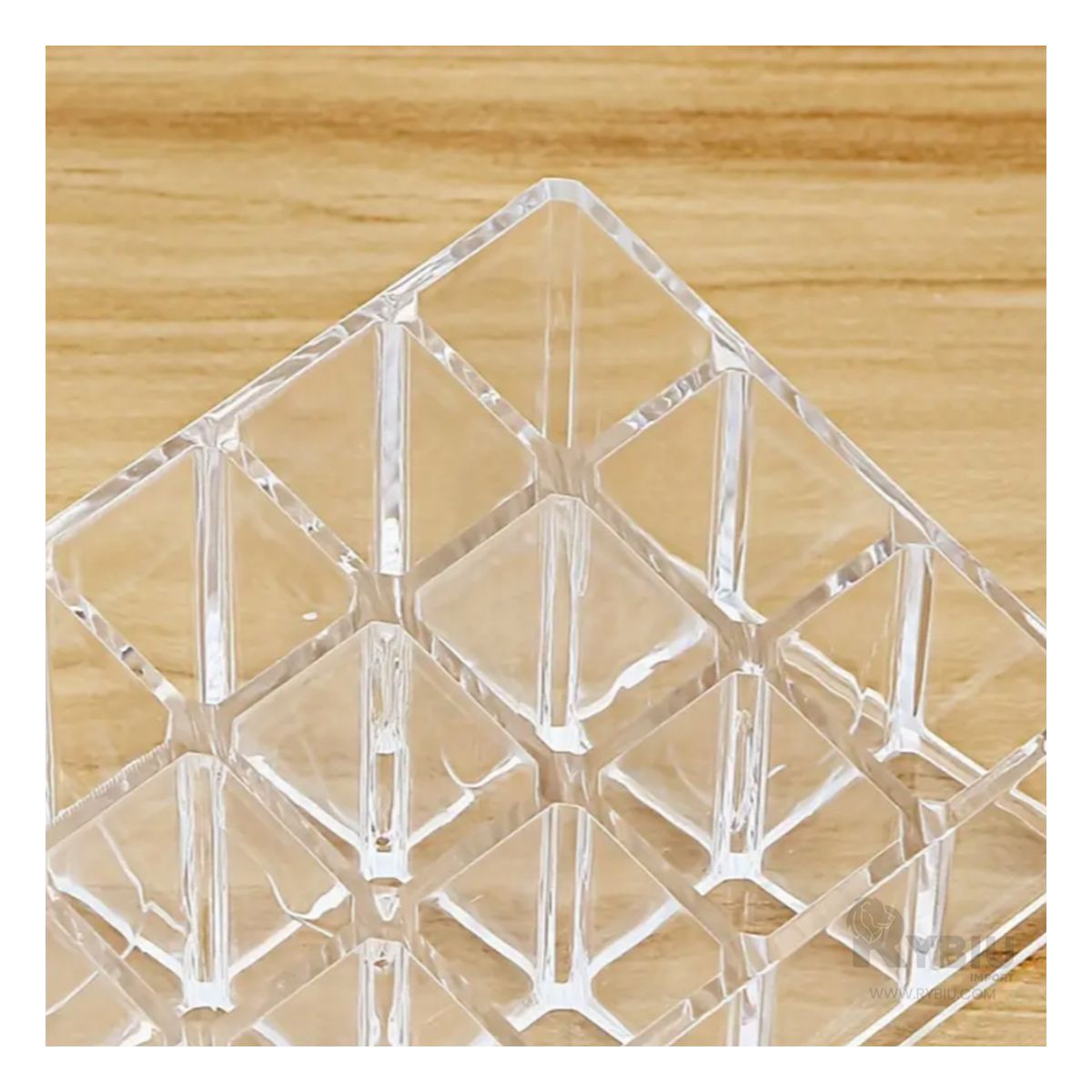 GENERICO - Caja Exhibidora de Relojes Tono Negro Y+Banderitas Adhesivas