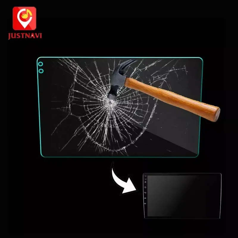 GENERICO - Mica de vidrio para pantallas android 9 pulgadas