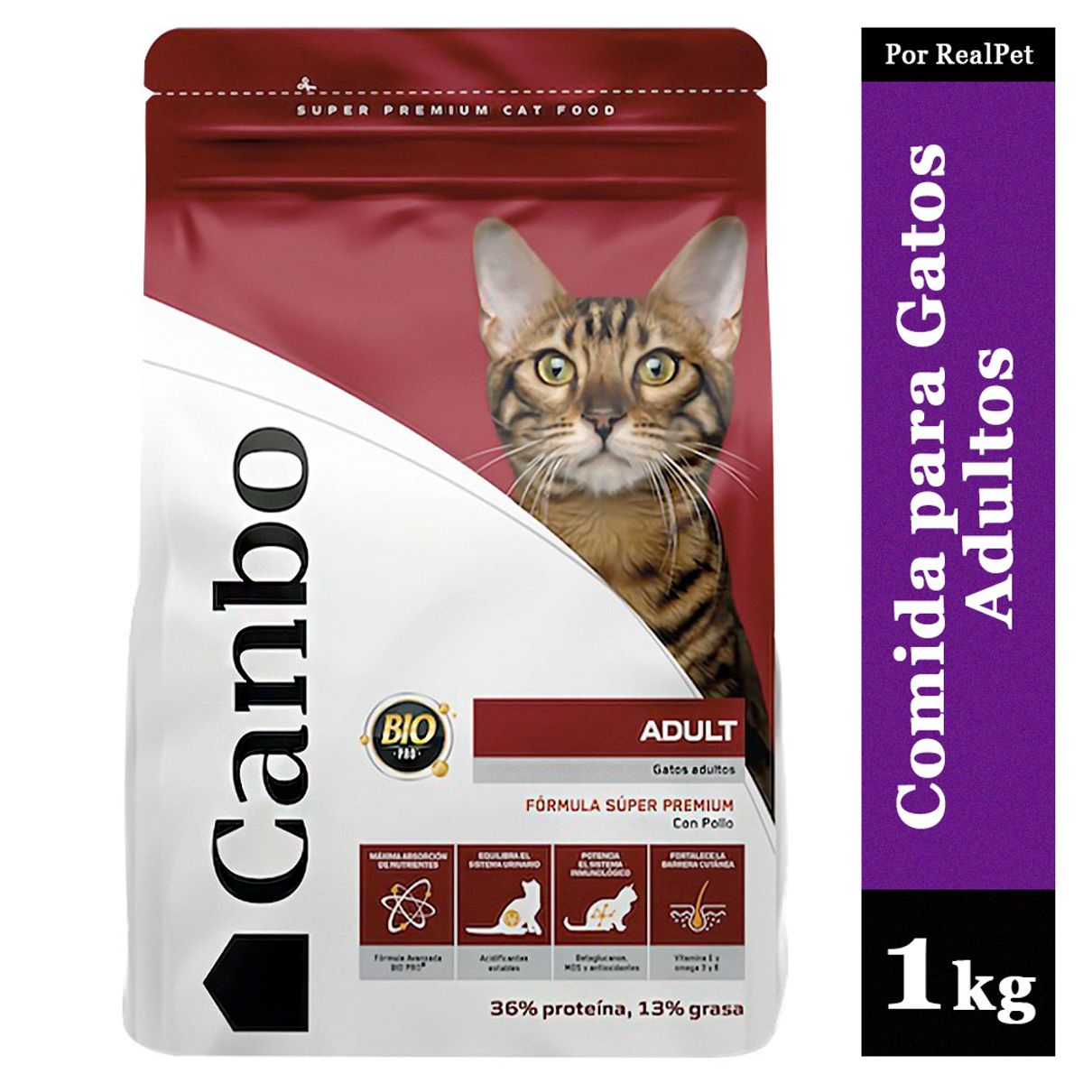 CANBO - Comida para Gatos Adultos Canbo Cat Pollo 1 kg