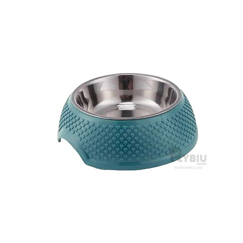 GENERICO - Cuenco para Comida de Perro Verde Oscuro Y+Gift MiniAgenda