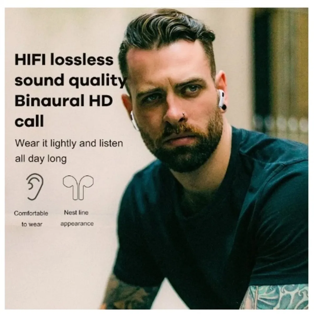 GENERICO - Audífonos inalámbricos Bluetooth 6 V5.3