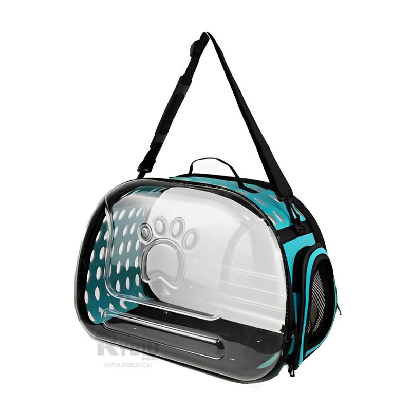 RYBIU IMPORT - Maletin Resistente de Perro y Gato Celeste Y+Gift MiniAgenda