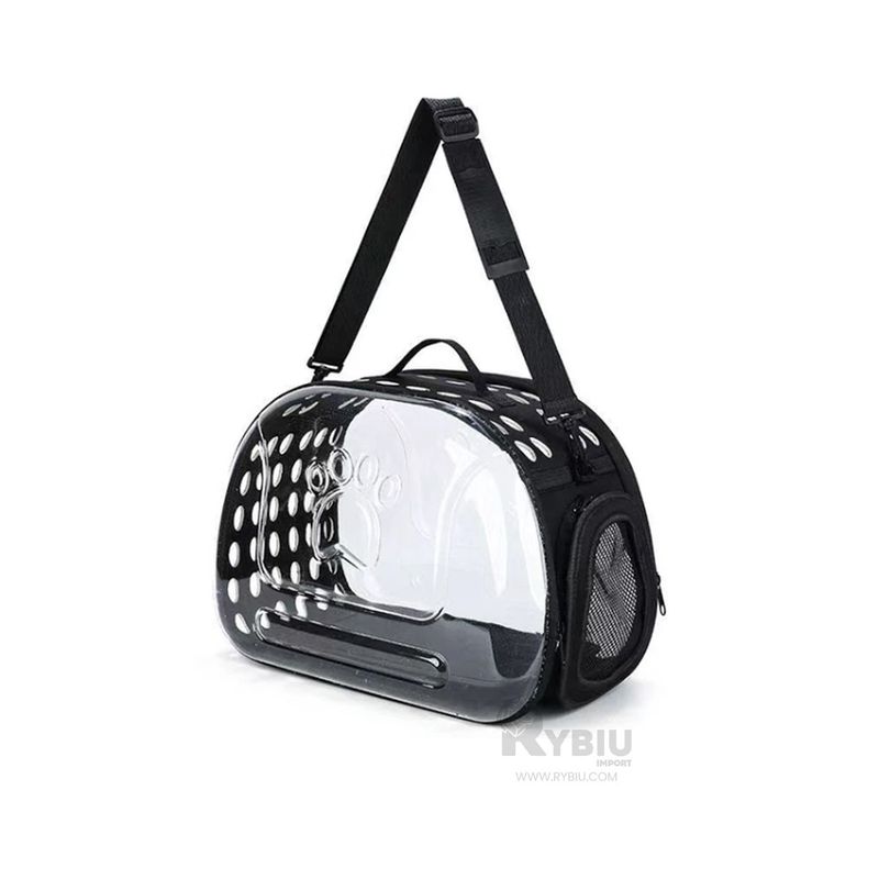 RYBIU IMPORT - Maletin para Paseos de Perros Color Negro Y+Regalo Agendita