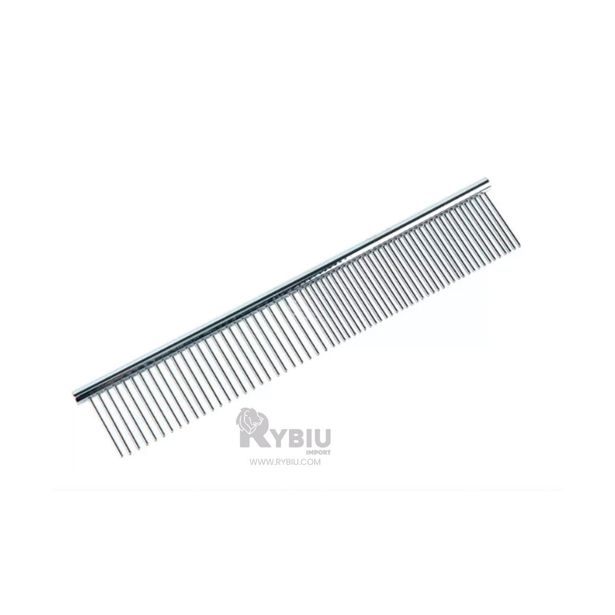 RYBIU IMPORT - Peine de Metal Quita Nudos de Pelo para Mascota en Plateado