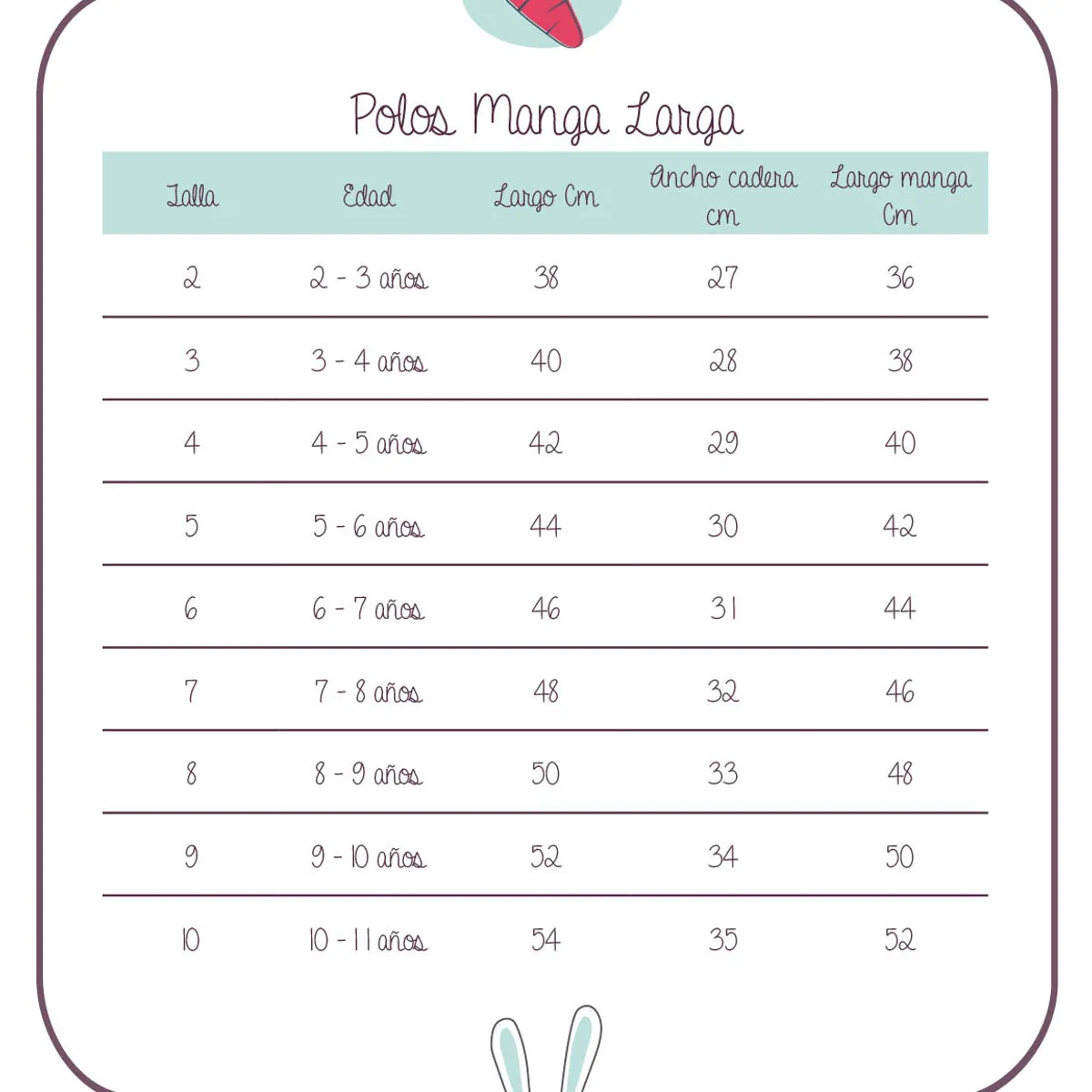 RED CARROT - Polo para nadar niña manga larga lycra  frutas brazos verdes