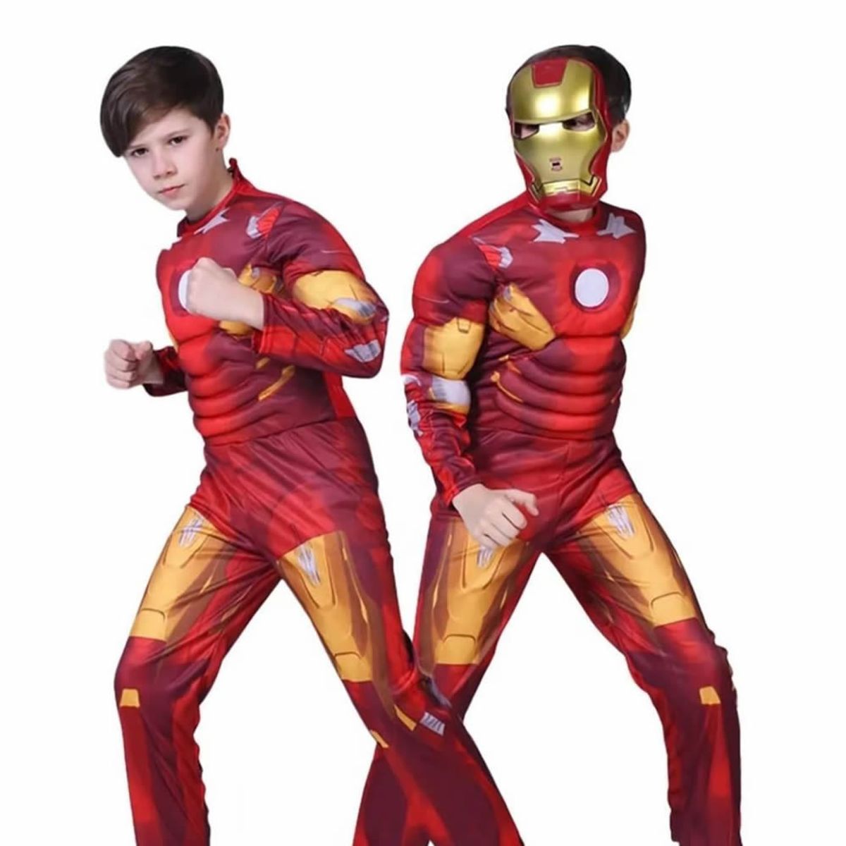 GENERICO - Disfraz Iron Man Niño Regalo Halloween Talla XS