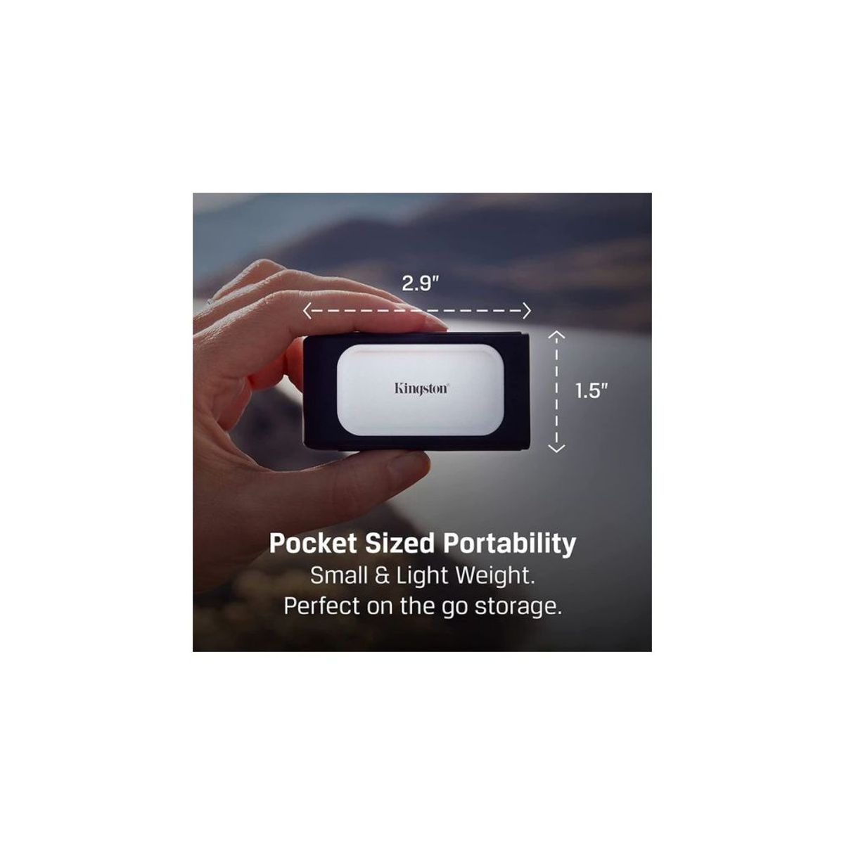 KINGSTON - DISCO SOLIDO EXTERNO KINGSTON XS2000 4TB ULTRA VELOZ