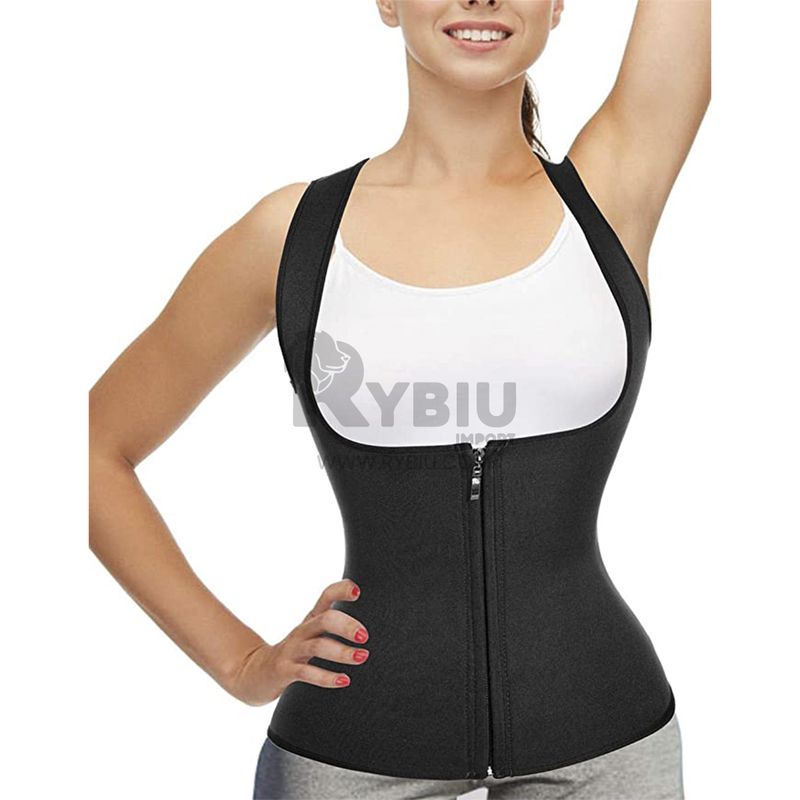 GENERICO - Faja Termica de Entrenamiento Negro XXL Y+Post-it Adhesivos
