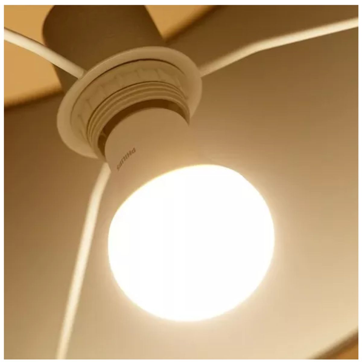 PHILIPS - Foco led philips 14w Luz Cálida luz amarilla ecohome philips