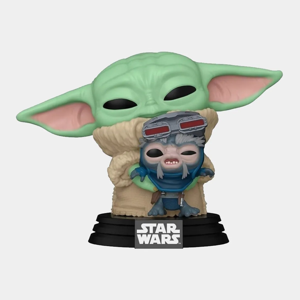 FUNKO - FUNKO POP STAR WARS - GROGU WITH ANZELLAN DROIDSMITH