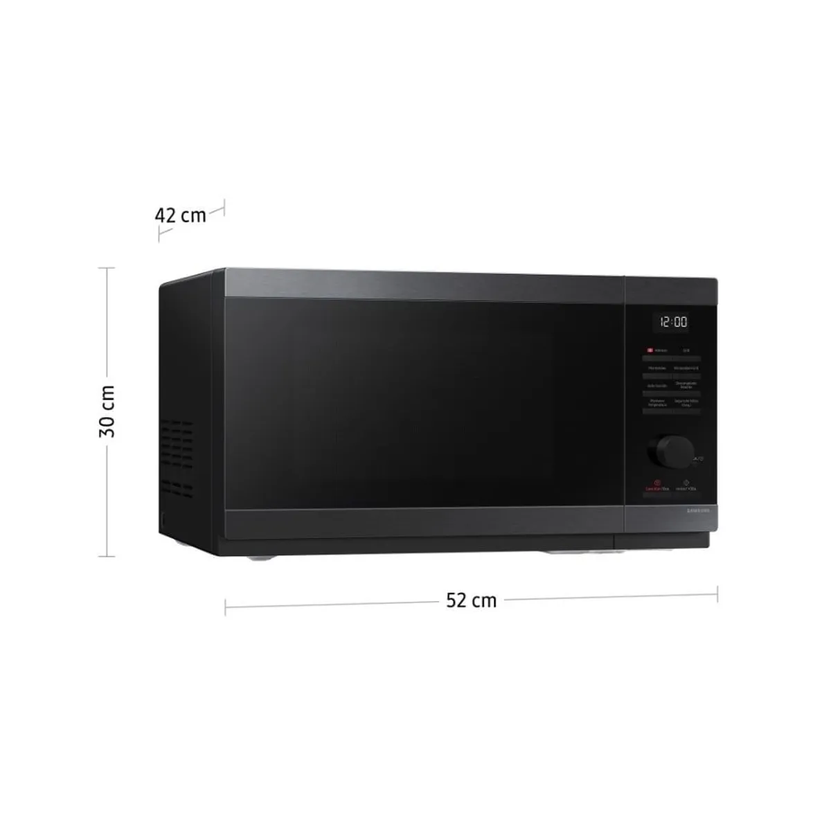 SAMSUNG - Horno Microondas Samsung MG32DG4524AGPE 32 Lts Negro