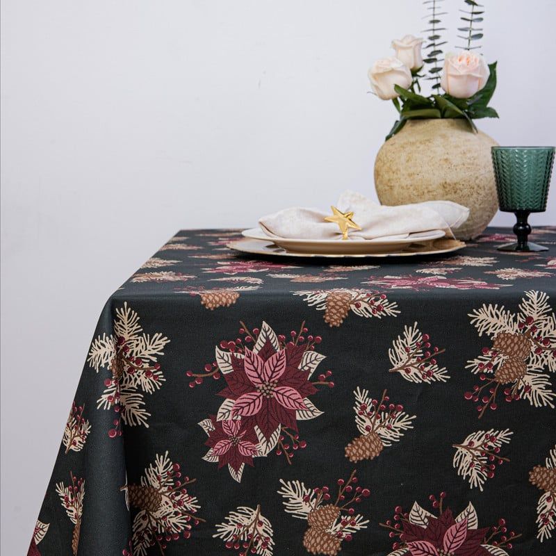 CASIOPIA - Mantel antimanchas rectangular 6 sillas PASTORA