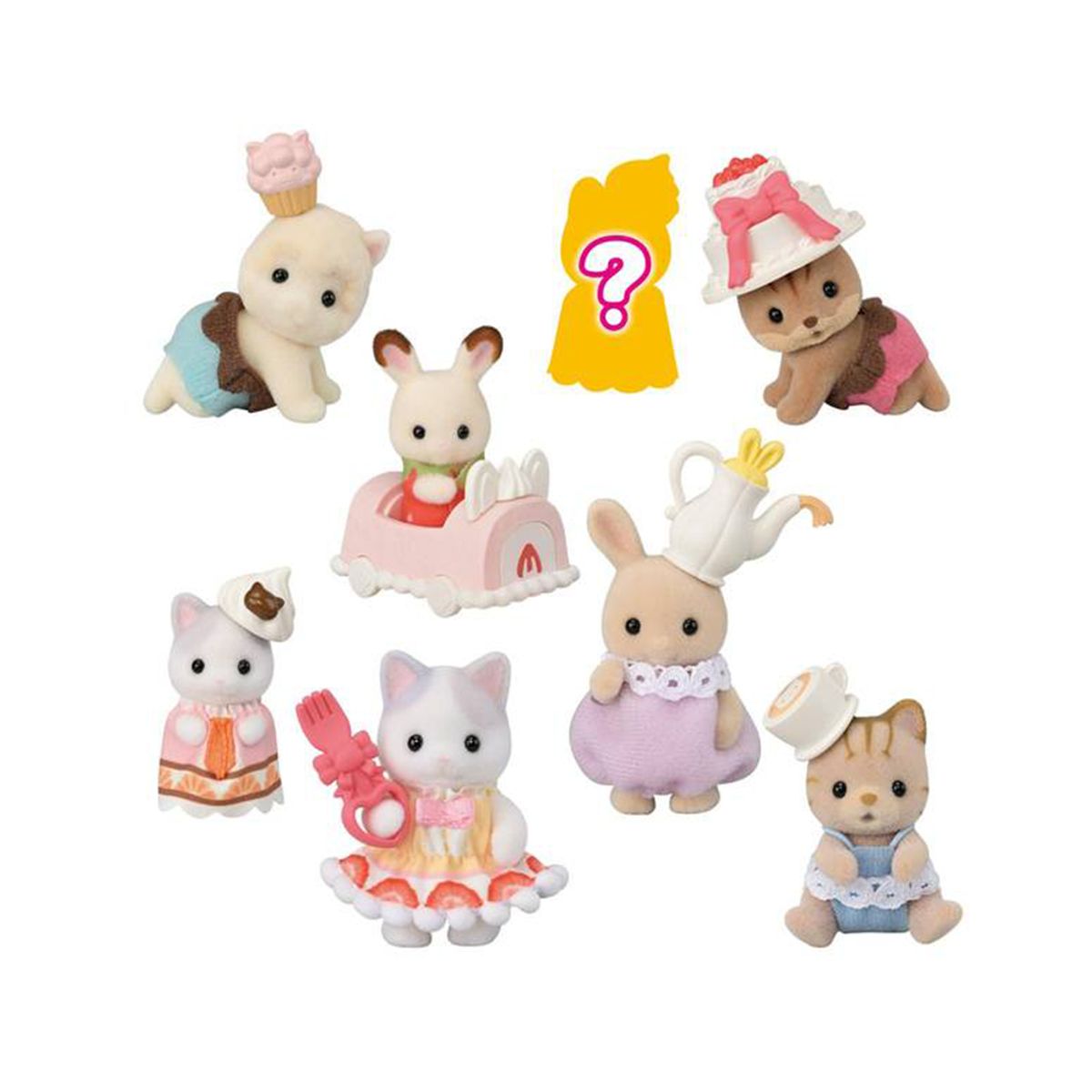 SYLVANIAN FAMILIES - SYLVANIAN FAMILIES CALICO CRITTERS SORPRESA PASTEL - UNIDAD