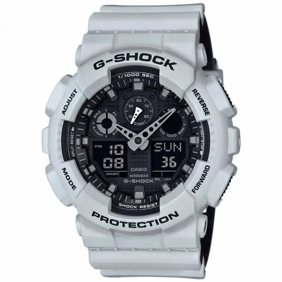 G-SHOCK - Reloj G shock GA-100L-7A Blanco