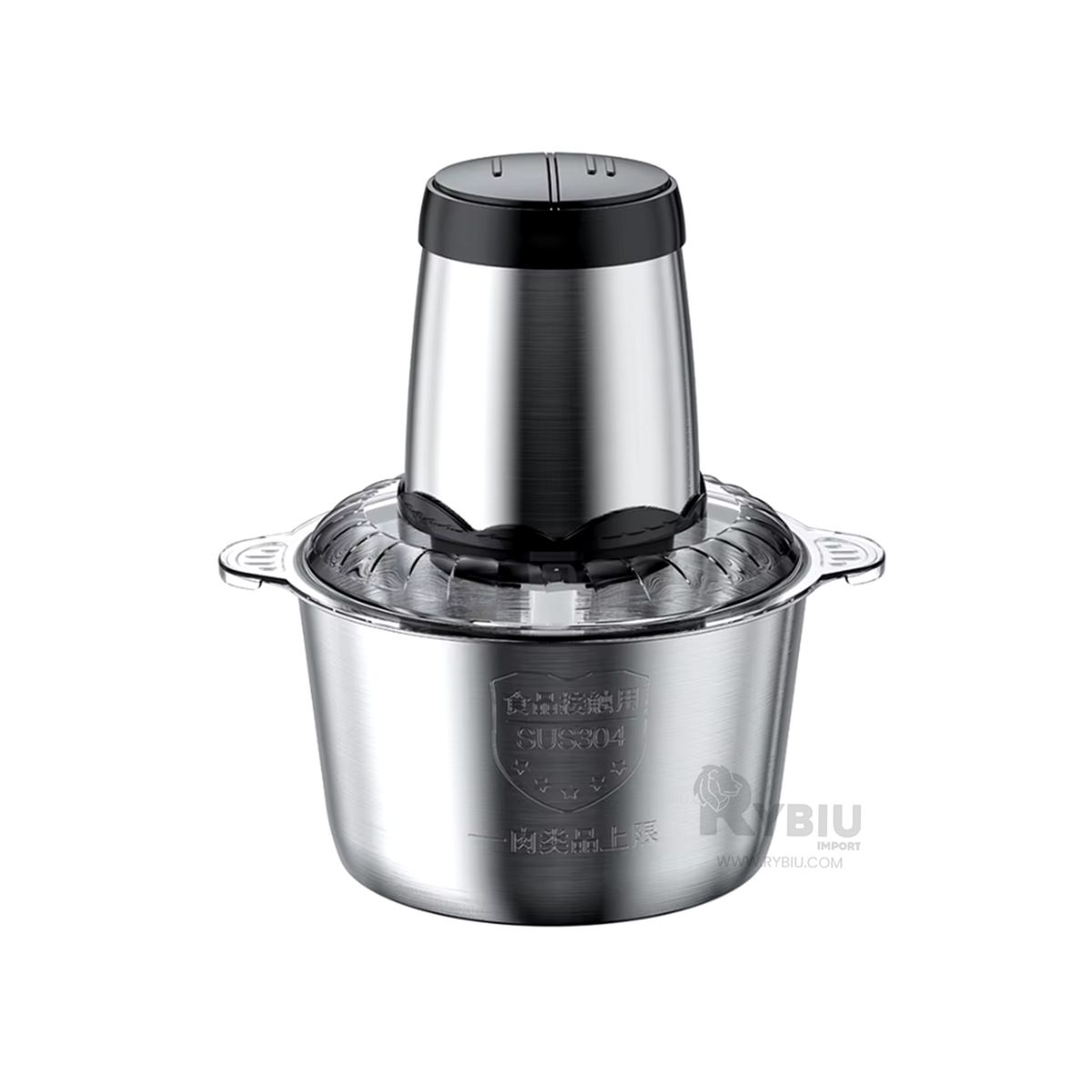 RYBIU IMPORT - Picador Electrico para Alimentos con Capacidad de 3 Litros