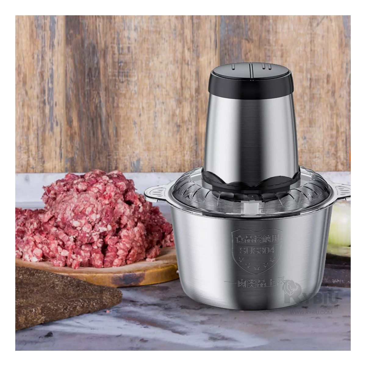 RYBIU IMPORT - Triturador Portatil de Alimentos Frescos Y+Gift MiniAgenda