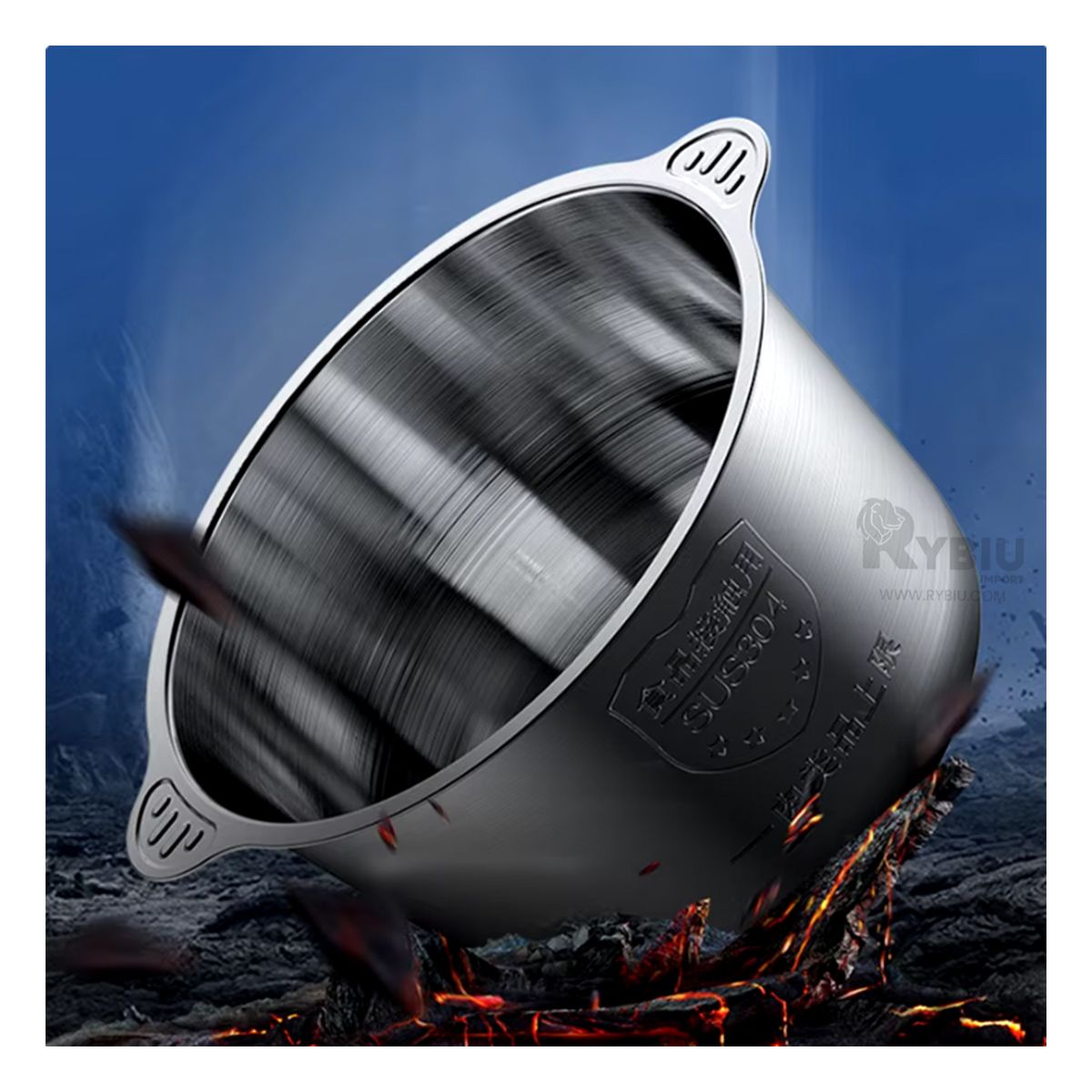 RYBIU IMPORT - Triturador Practico para Cocina Diaria Y+Regalo Stickers