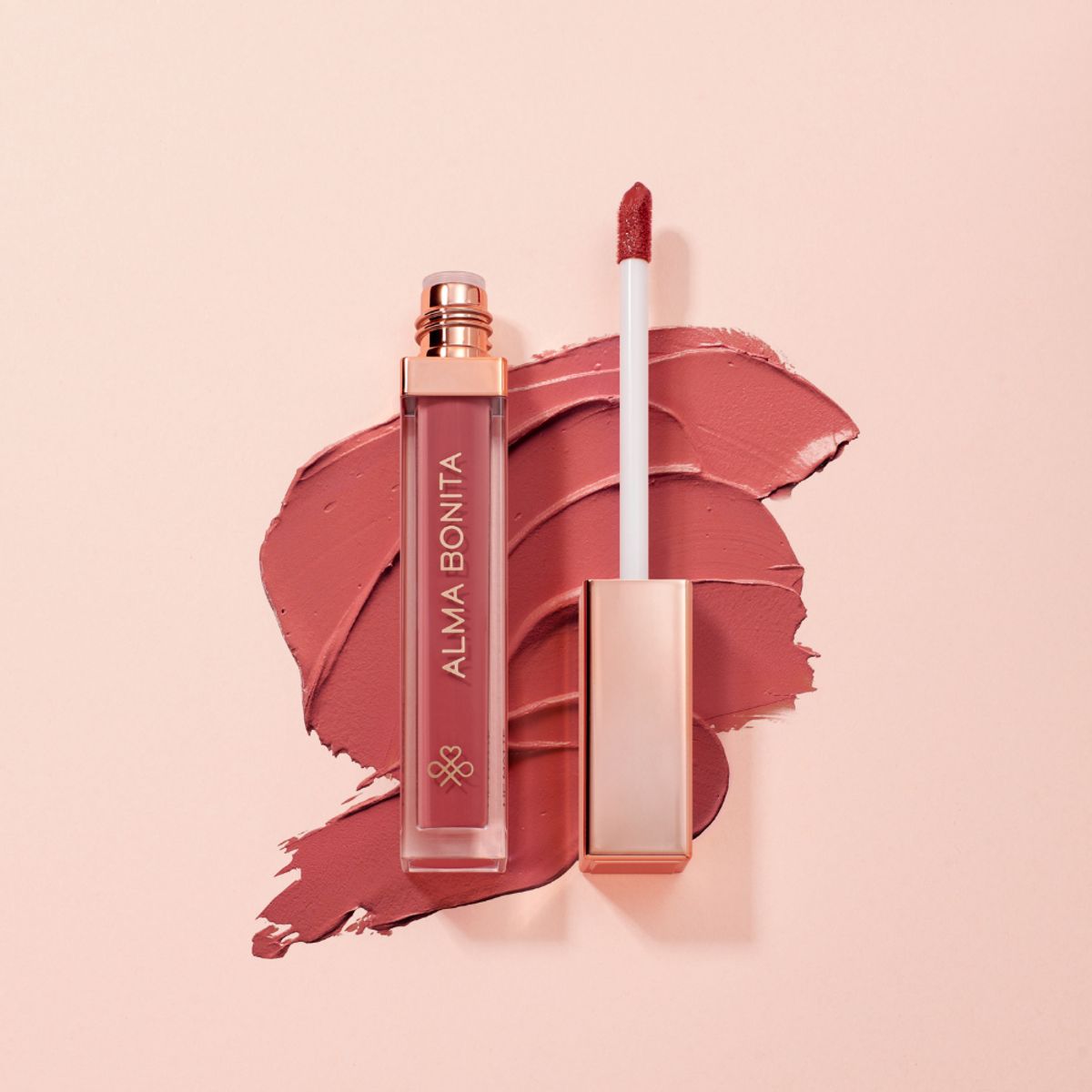 ALMA BONITA - Labial Líquido Mate Honey Tan