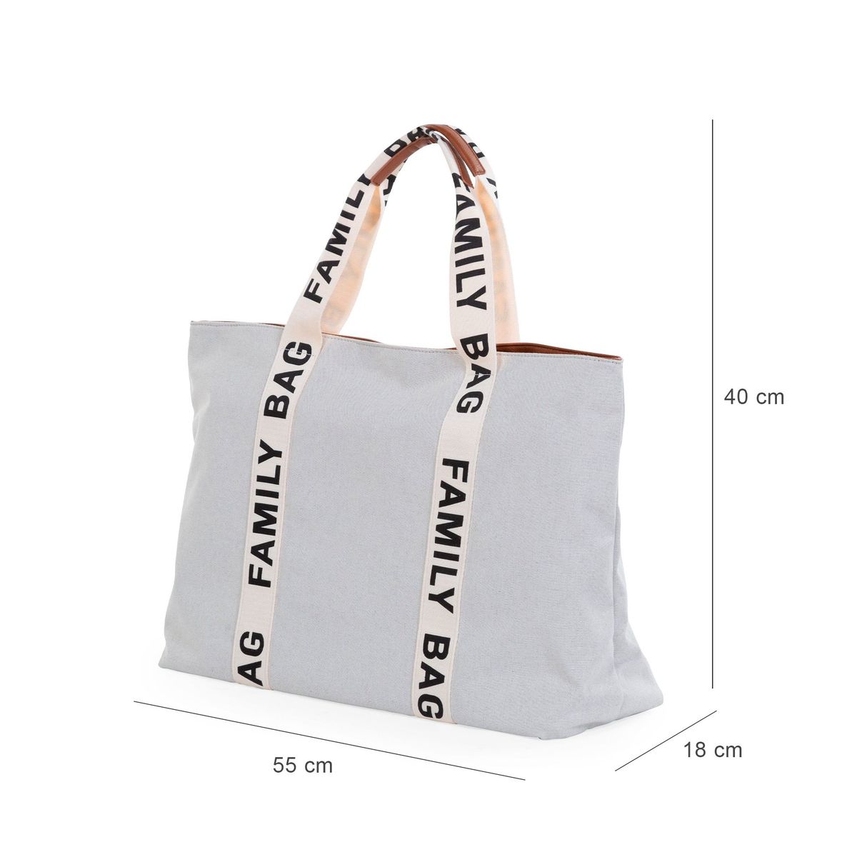 CHILDHOME - BOLSO CAMBIADOR FAMILY BAG CANVAS SIGNATURE CHILDHOME