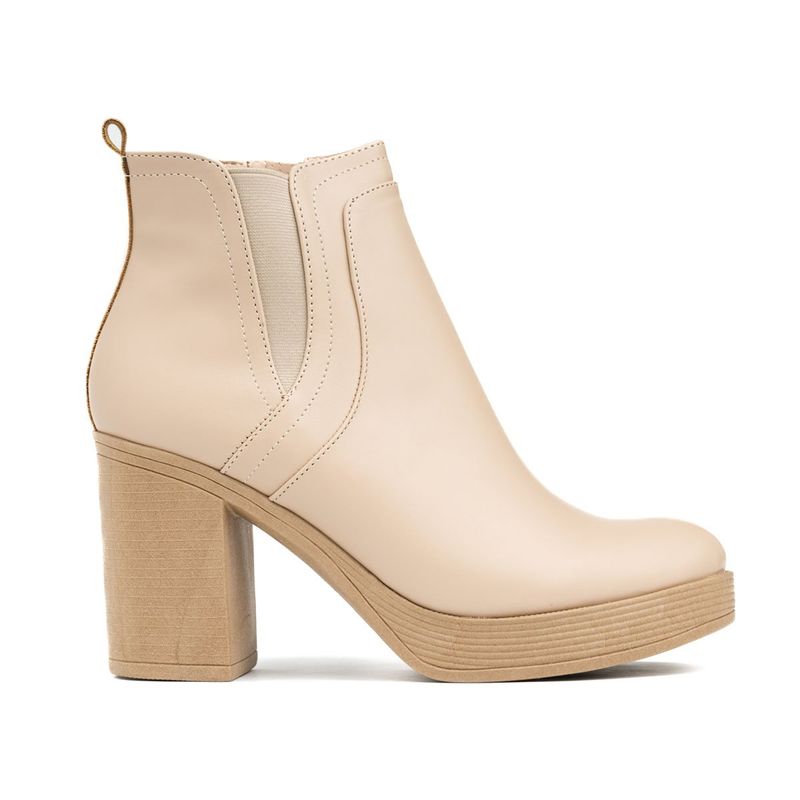 NEBULA - Botines Meyly - Nébula - Nude