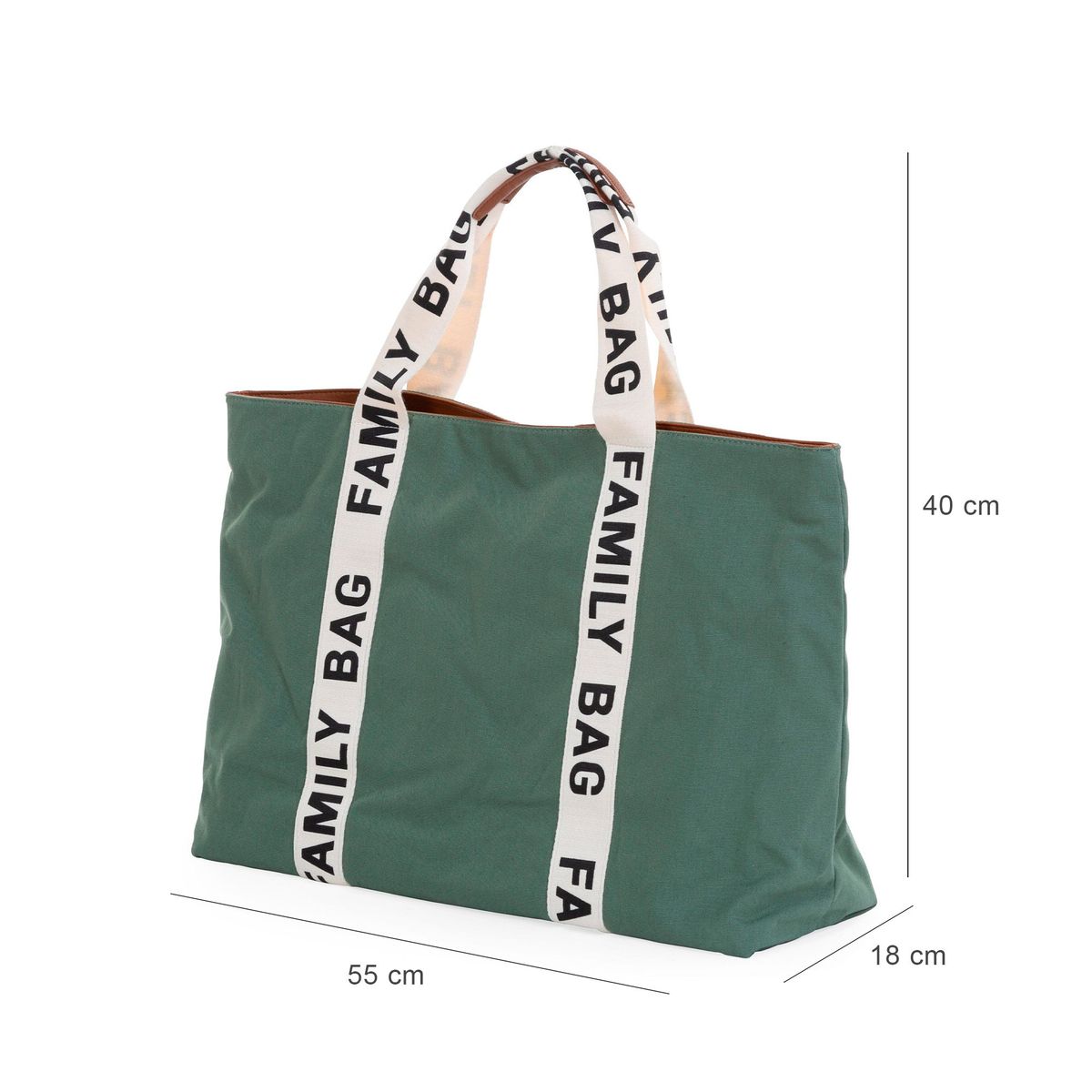 CHILDHOME - BOLSO CAMBIADOR FAMILY BAG CANVAS SIGNATURE CHILDHOME