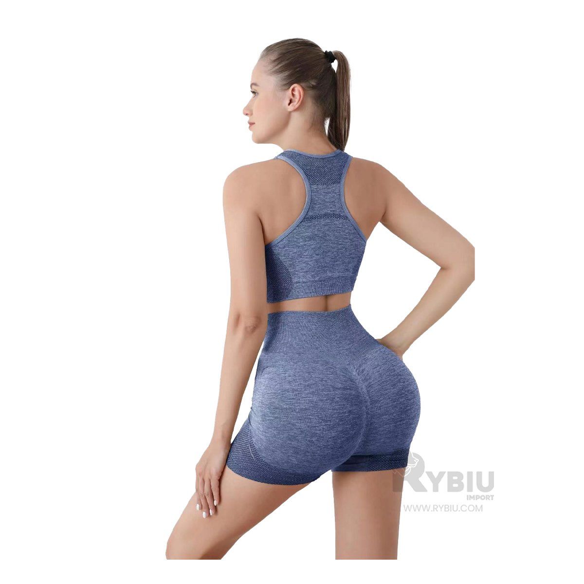 GENERICO - Conjunto Deportivo con Estilo Azul Y+Regalo Stickers