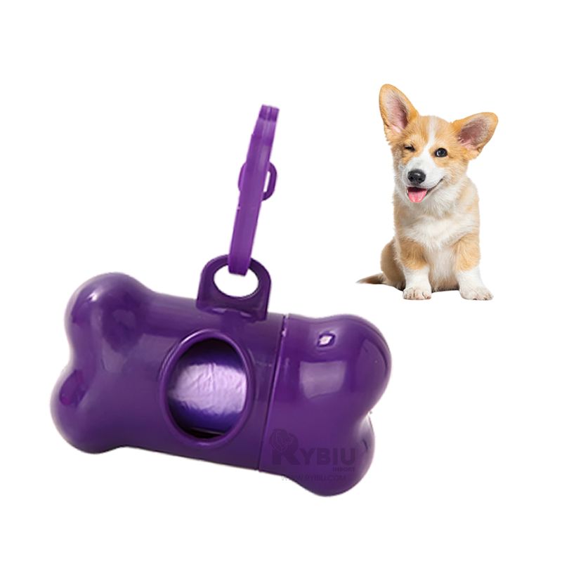 GENERICO - Protector Higienico Forma de Hueso Morado Y+Gift MiniAgenda