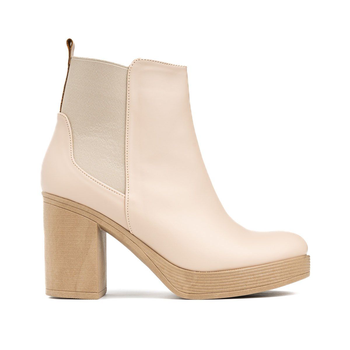 NEBULA - Botines Toby - Nébula - Nude