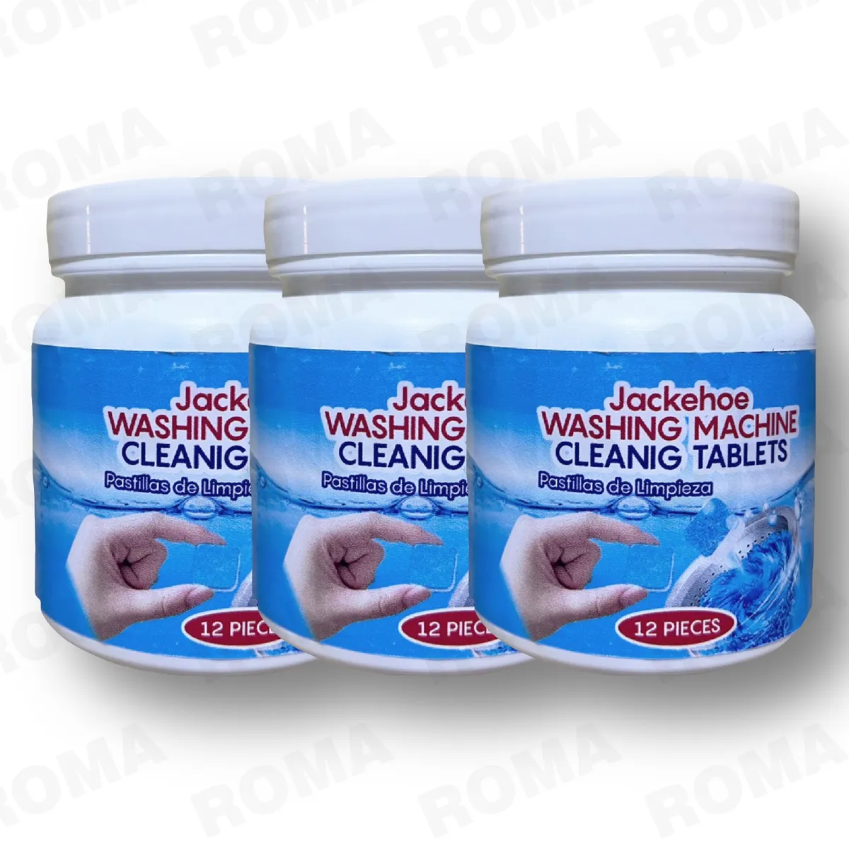 GENERICO - PASTILLA DE LIMPIEZA PARA LAVADORA 36 und