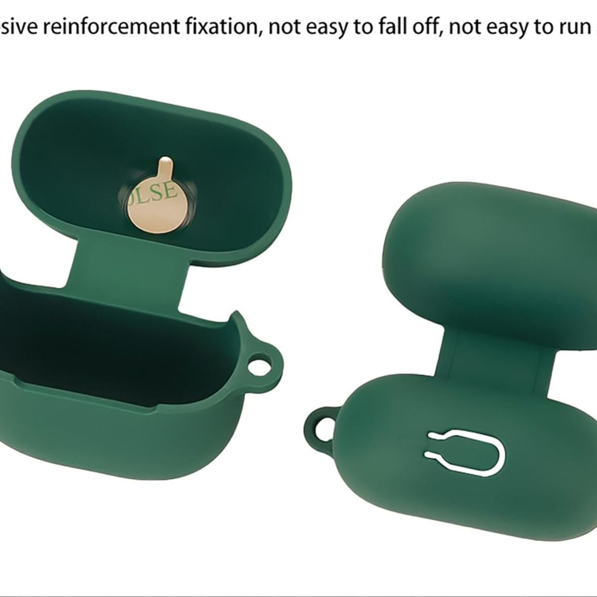 GENERICO - Funda de silicona para auriculares Xiaomi Redmi Buds 6 Lite-Verde