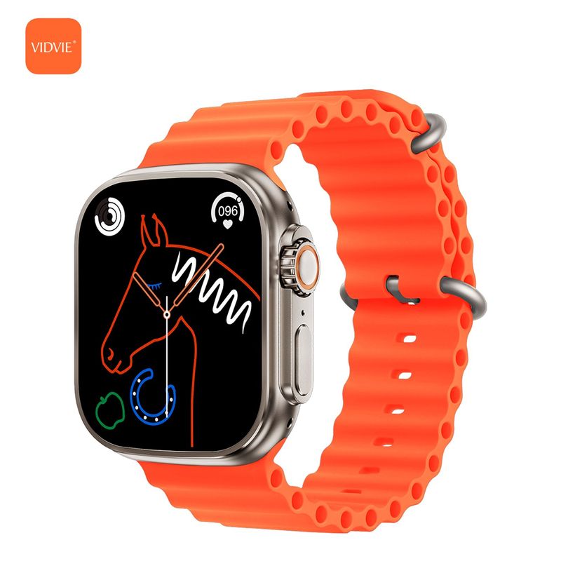 VIDVIE - Reloj Inteligente Smartwatch Vidvie SW1608 Naranja Responde llamadas