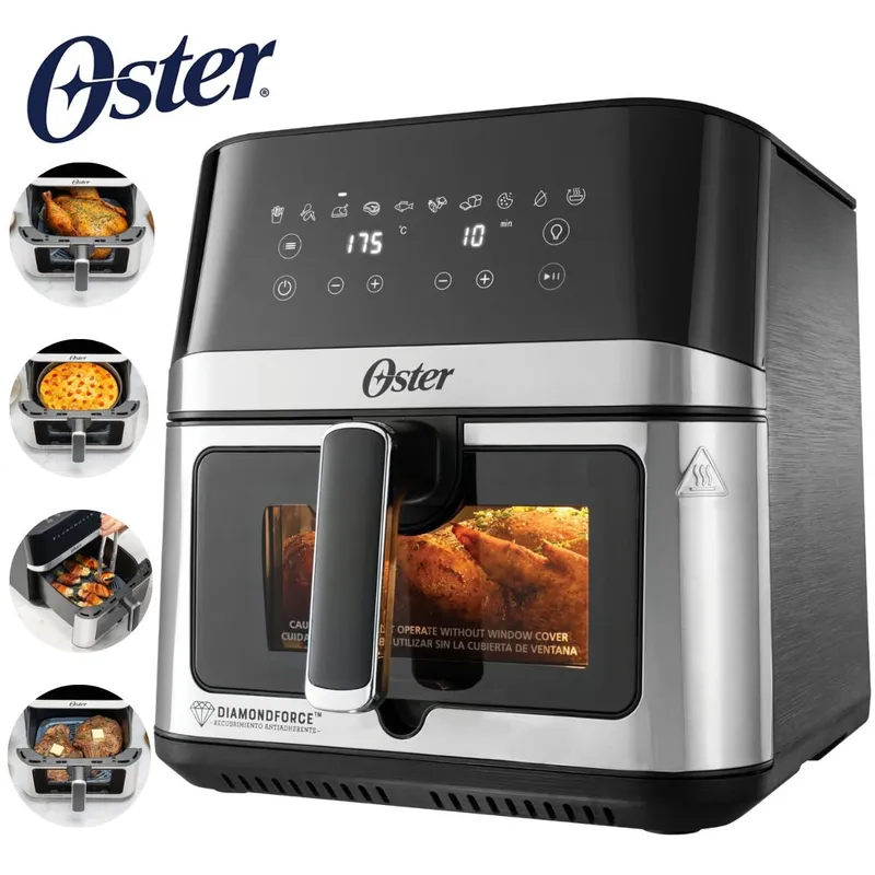 OSTER - Freidora de Aire Digital Oster® 7,5 Lts Recubrimiento DiamondForce