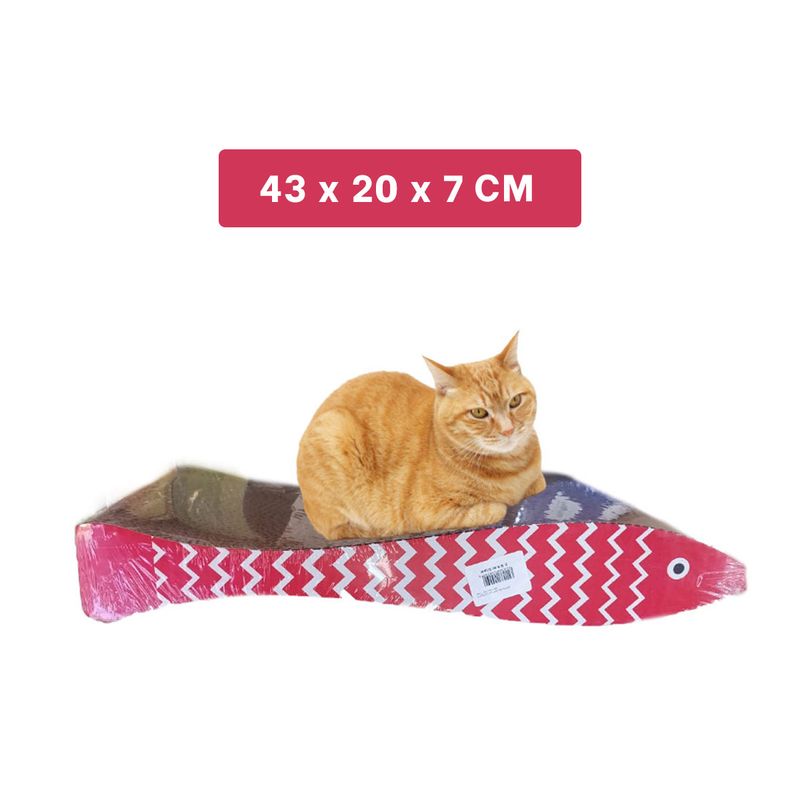 GENERICO - Frotador Funcional para Gato Marron Y+Banderitas adhesivas