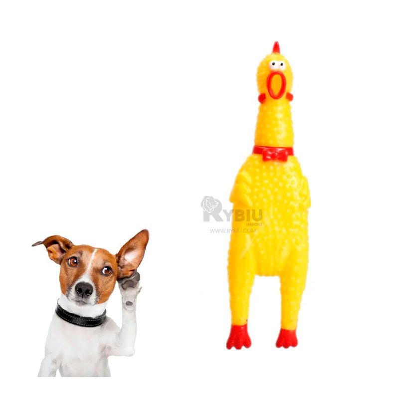 GENERICO - Juguete de Ave Flexible Talla S Amarillo Y+Papel de Regalo