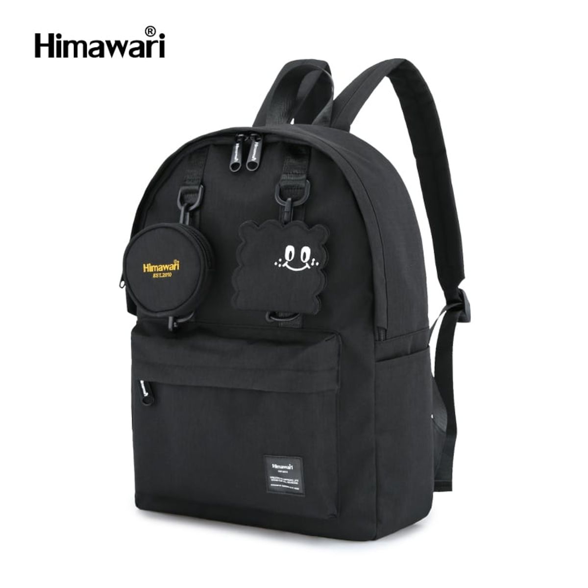 HIMAWARI - Himawari - Mochila Bandolera ajustable H422-6 - Negro