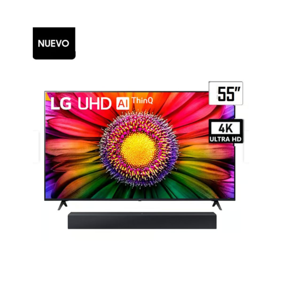 LG - Televisor LG 55 Smart TV 4K UHD Frameless 55UR7300