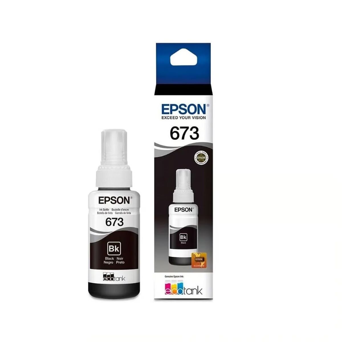 EPSON - TINTA EPSON T673 NEGRO