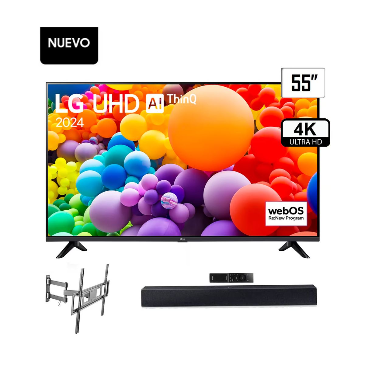 LG - TELEVISOR LG 55 4K SMART TV UHD 55UT7300