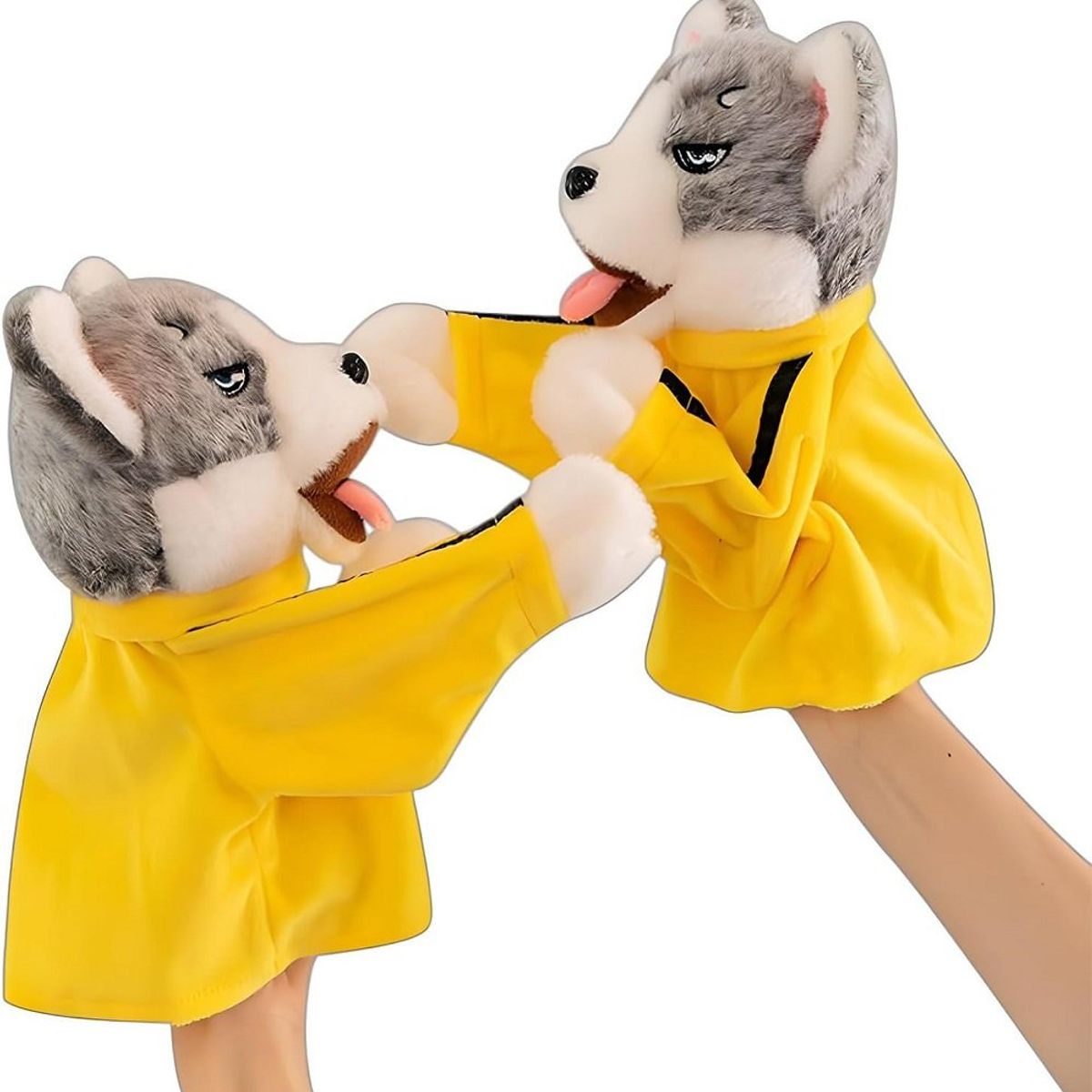 GENERICO - Guantes de boxing marioneta con sonido Perro boxeador un Par