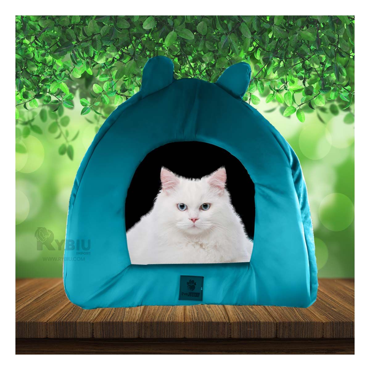 GENERICO - Colchon Iglu de Perro Verde Agua Talla L Y+Regalo Agendita