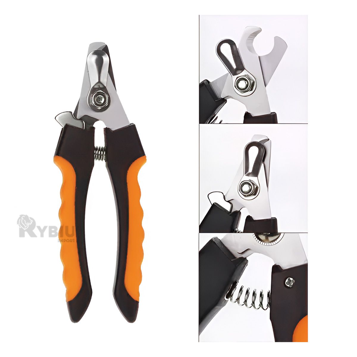 RYBIU IMPORT - Tijera para Uña de Perro en Anaranajado Y+MiniAgenda