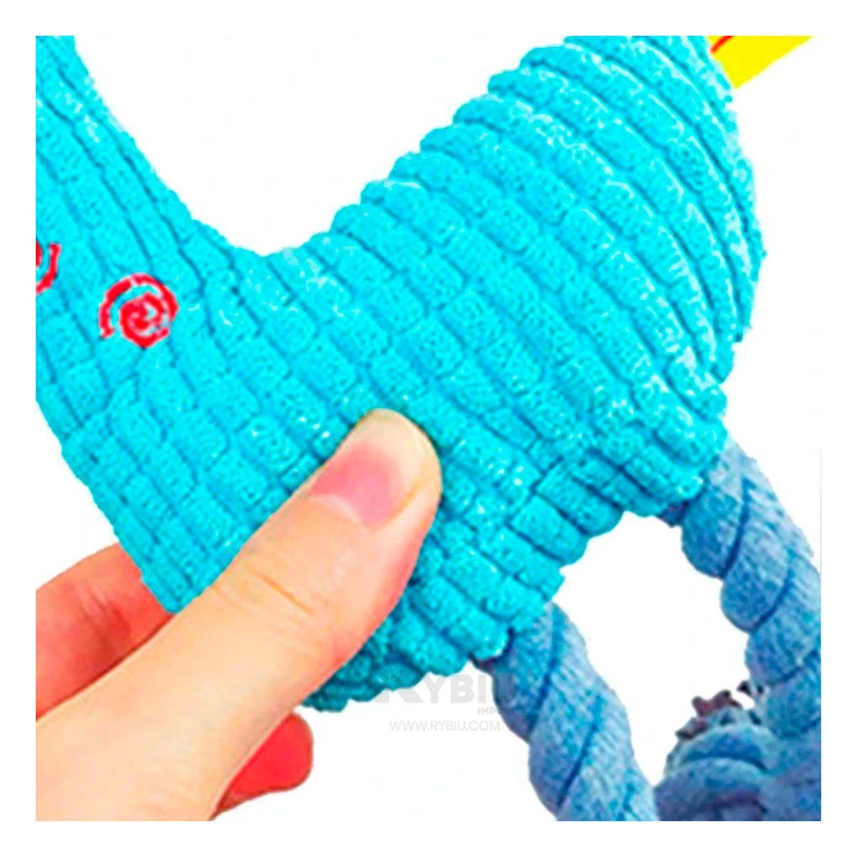 GENERICO - Juguete Infantil Jirafa de Mascota de Color Celeste