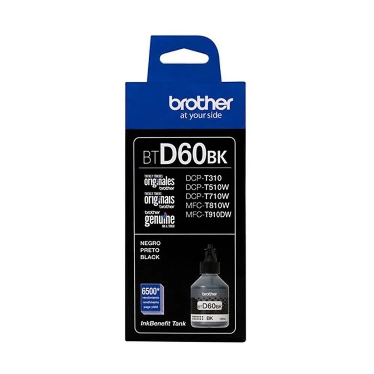 BROTHER - tinta brother BTD-60BK negro DCP-T310510W710W