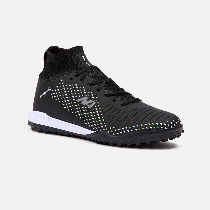 NEW ATHLETIC - Zapatillas New Athletic Football Slabs82 Negro Con Blanco Juvenil