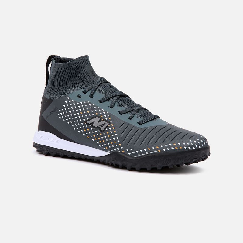 NEW ATHLETIC - Zapatillas New Athletic Football Slabs82 Gris Oscuro Con Negro Juvenil